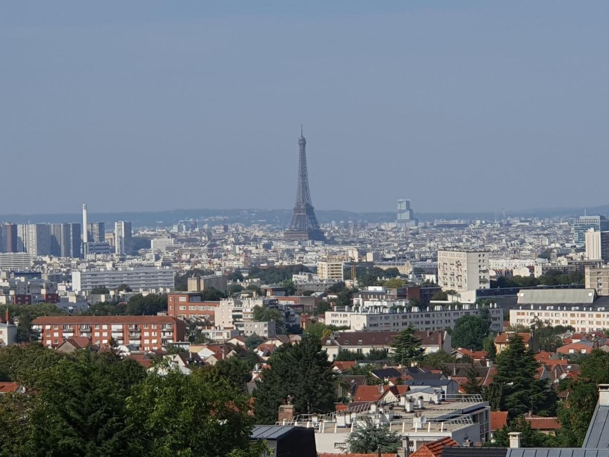 Exige Home - Charmant 2 Pieces Vue Tour Eiffel Châtillon Eksteriør billede
